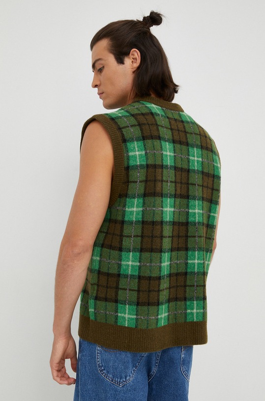 Дрехи Вълнен елек Samsoe Samsoe M22300092 зелен