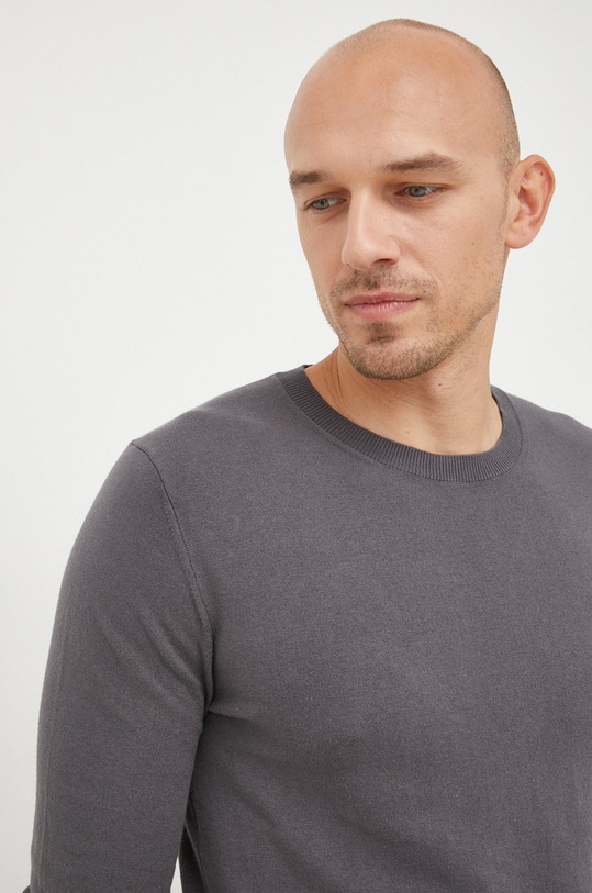Sisley sweter szary 10F2S1C78.0H7