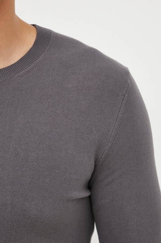 Sisley sweter 10F2S1C78.0H7 szary