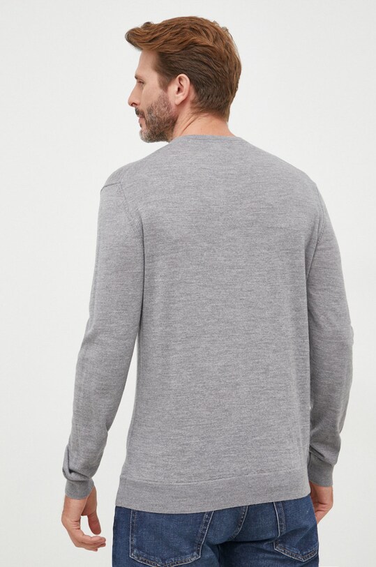 Odzież United Colors of Benetton sweter wełniany 1071U1O76.847 szary