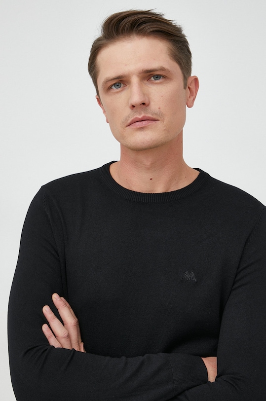 Lindbergh pulóver fekete 30.80043.BLACK