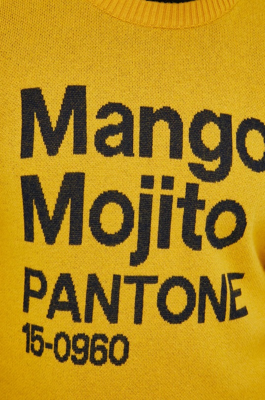 United Colors of Benetton maglione in misto lana x Pantone 1135K1031.901 giallo