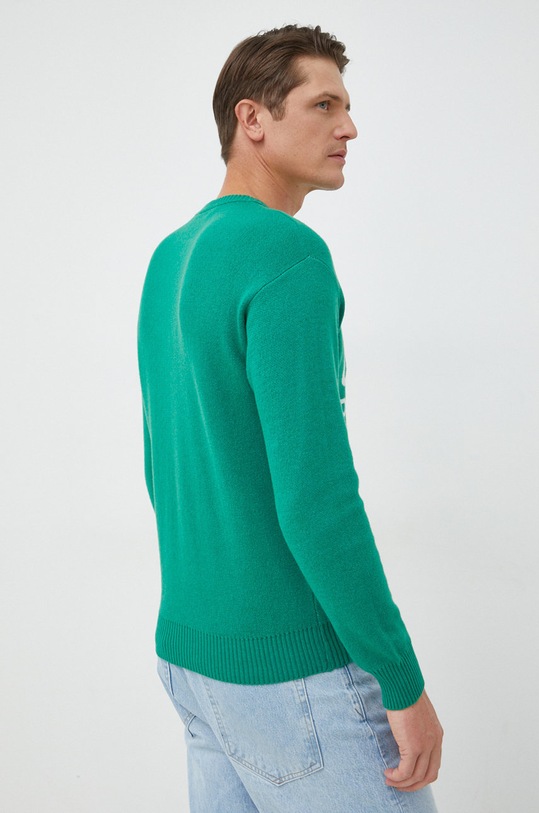 Oblečenie Sveter s prímesou vlny United Colors of Benetton 1135K1031.911 zelená