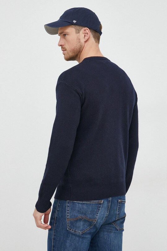 Abbigliamento United Colors of Benetton maglione in misto lana x Pantone 1135K1031.921 blu navy