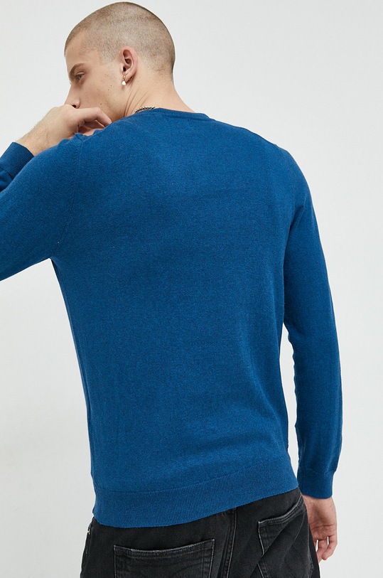 Oblečení Svetr s příměsí kašmíru Superdry M6110293A.6DG modrá