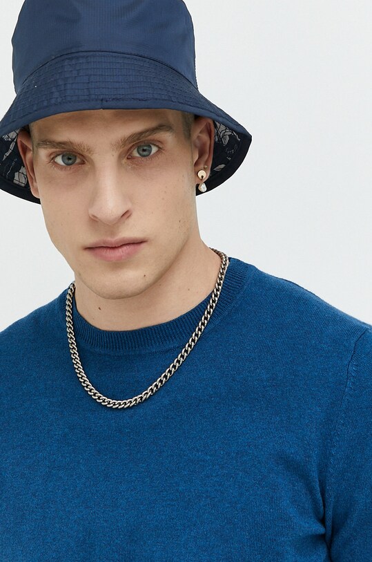 Superdry sweter z domieszką kaszmiru M6110293A.6DG niebieski