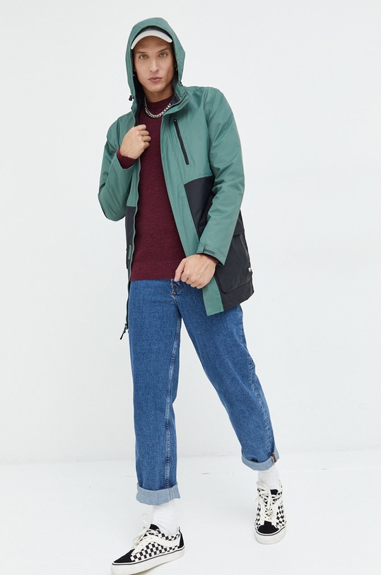 Bavlnený sveter Superdry M6110459A.UEX burgundské AW22