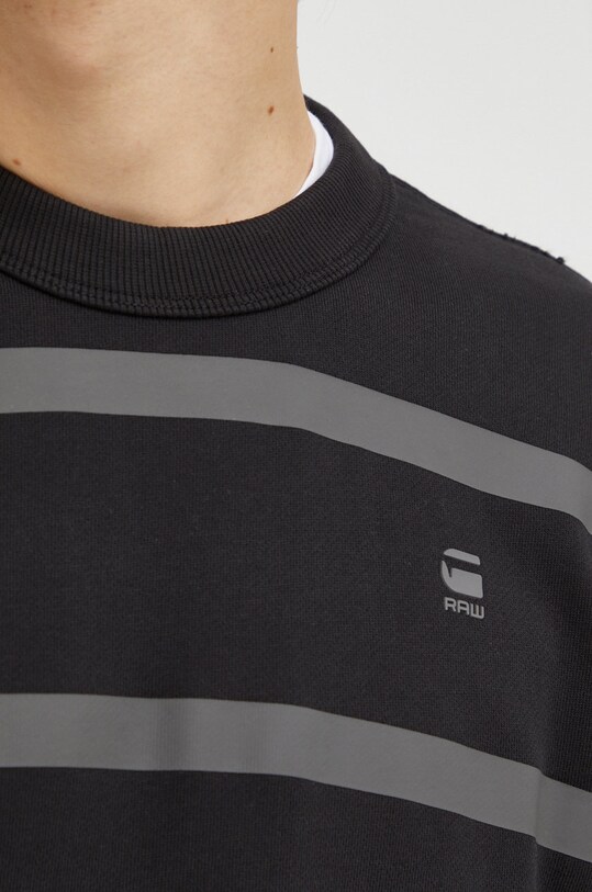 Bombažna mikica G-Star Raw D22226.B782 črna