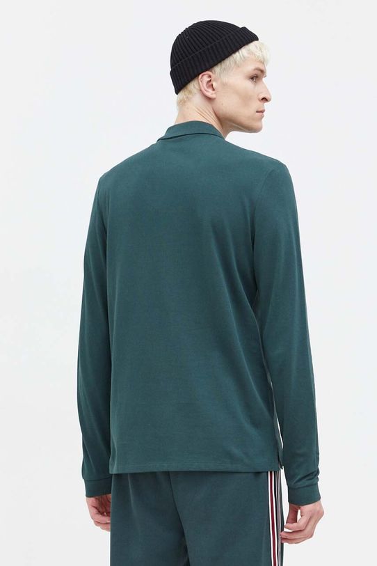 Odzież HUGO longsleeve bawełniany 50466201 zielony