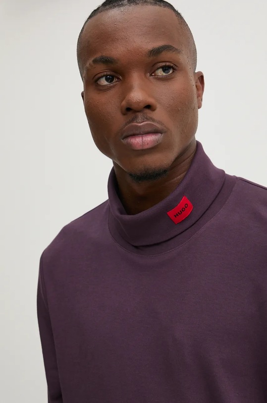 Longsleeve HUGO μωβ 50479373