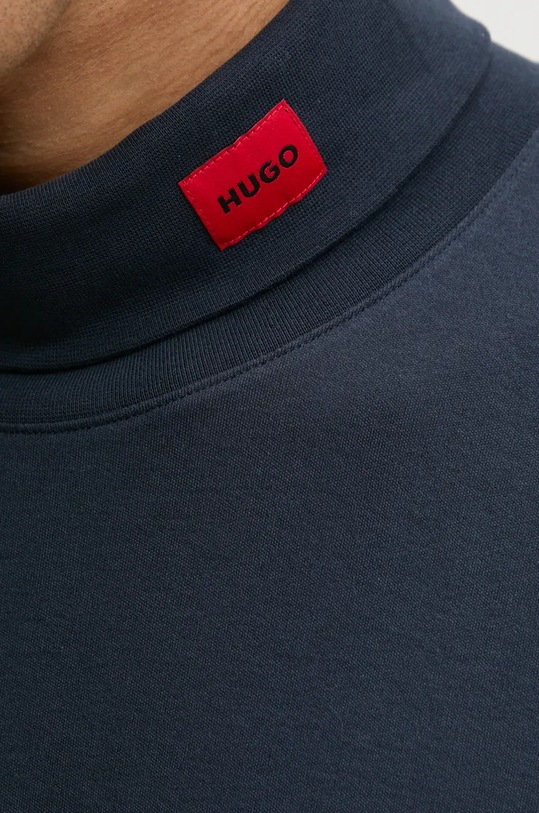 Oblečení Tričko s dlouhým rukávem HUGO 50479373 námořnická modř
