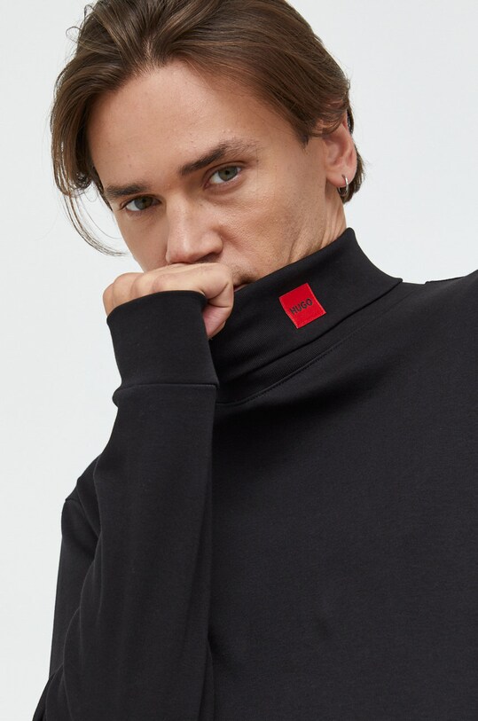 HUGO longsleeve czarny 50479373