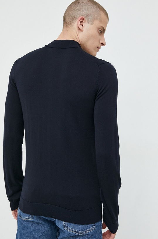 Одяг Вовняний светр HUGO 50474173 темно-синій