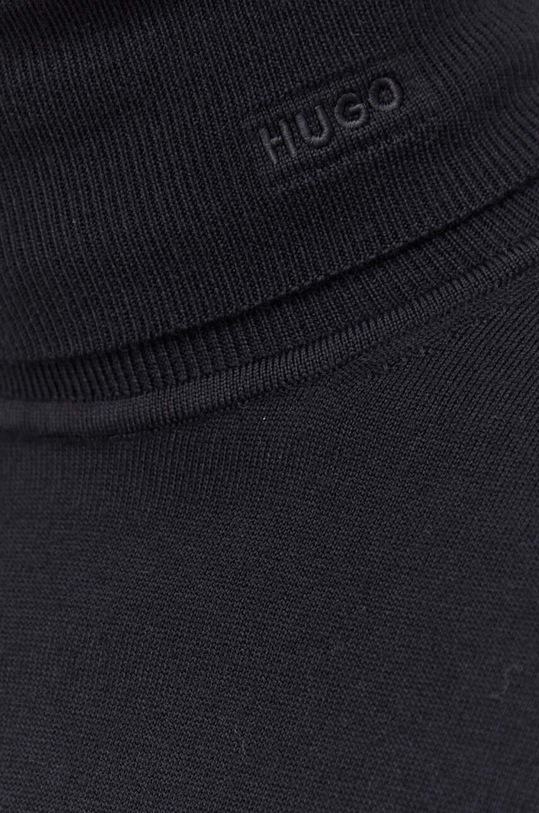 HUGO pulover de lana 50474174 negru