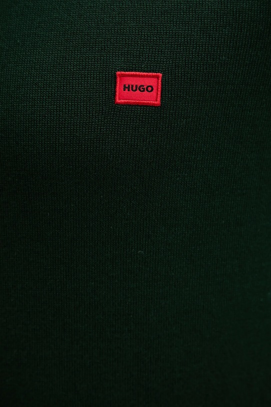 HUGO pulover de bumbac 50475083 verde
