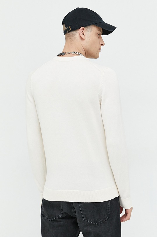 Odzież HUGO sweter bawełniany 50475083 beżowy