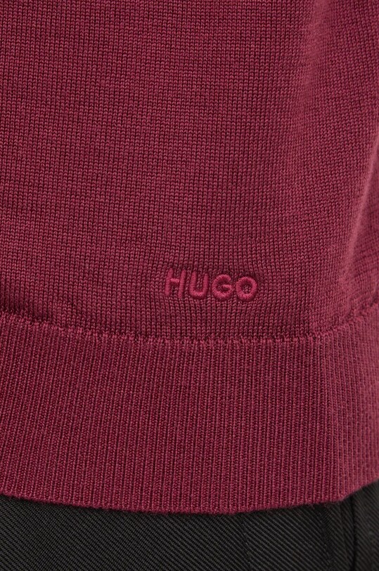 HUGO pulover de lana 50476832 rosu