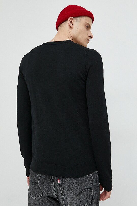 Одежда Шерстяной свитер HUGO 50476832 чёрный