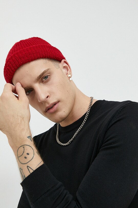 Шерстяной свитер HUGO чёрный 50476832