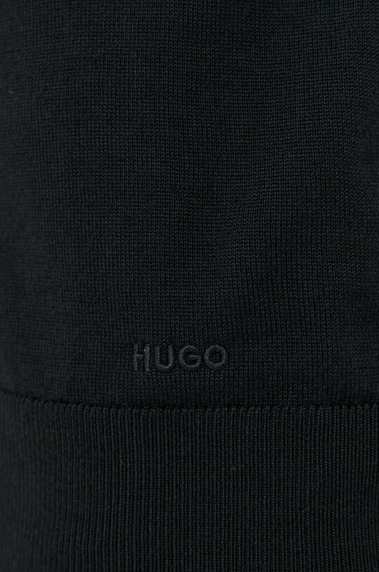 Шерстяной свитер HUGO 50476832 чёрный