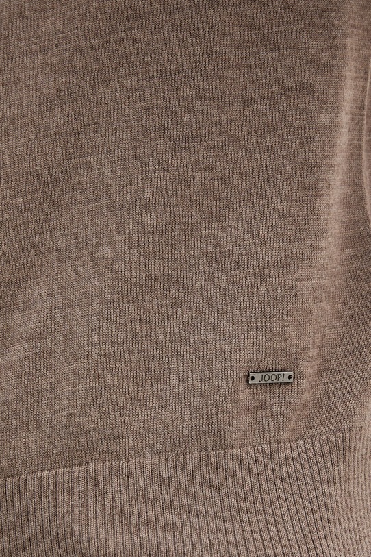 Joop! sweter wełniany 30032601 brązowy