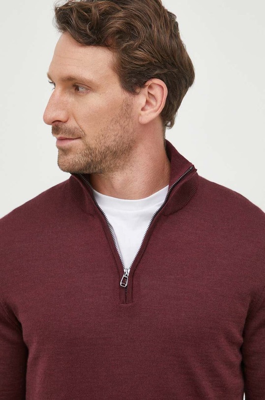 Joop! maglione in lana granata 30032603