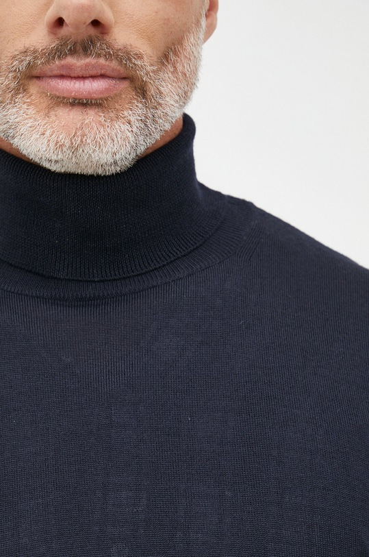 Joop! sweter wełniany 30033518 granatowy