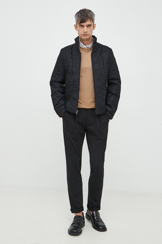 Manuel Ritz sweter wełniany 3332M505.223818 brązowy AW22