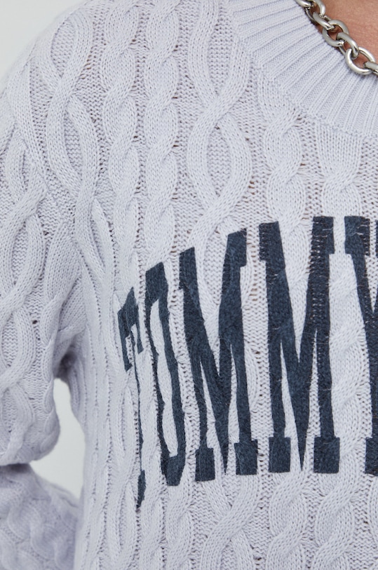 Sveter Tommy Jeans DM0DM15070.9BYY sivá