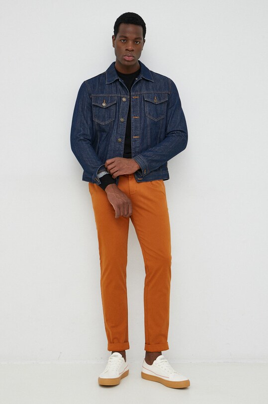Вовняний светр United Colors of Benetton 1002U1G34.100 чорний AA00