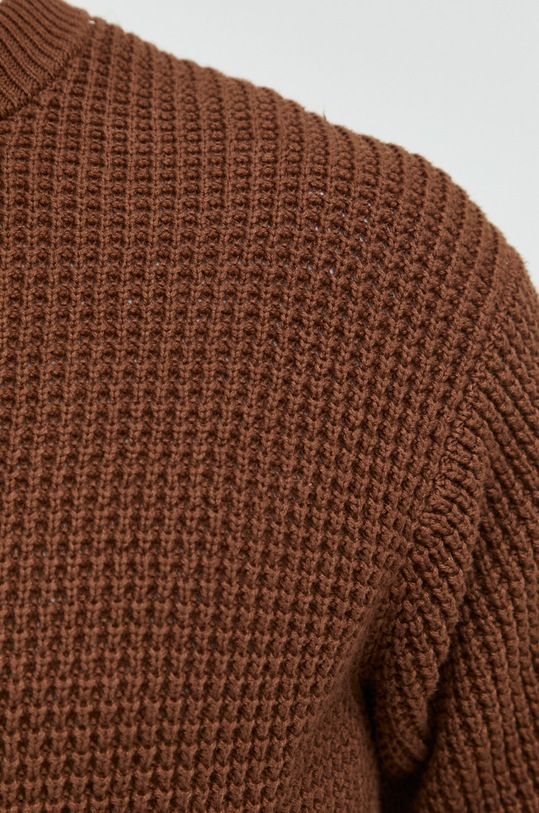 Abercrombie & Fitch sweter bawełniany KI120.1631.400 brązowy