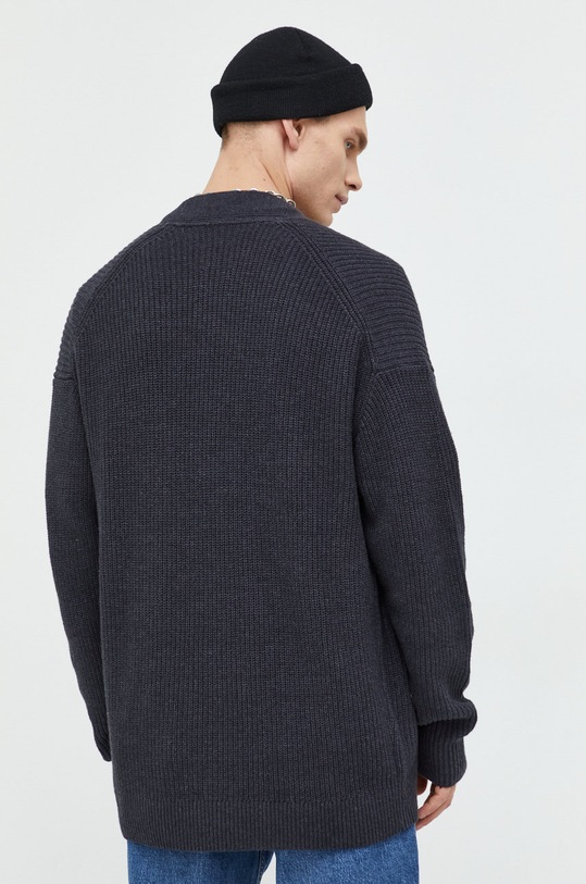 Odzież Abercrombie & Fitch kardigan KI120.2331.900 szary