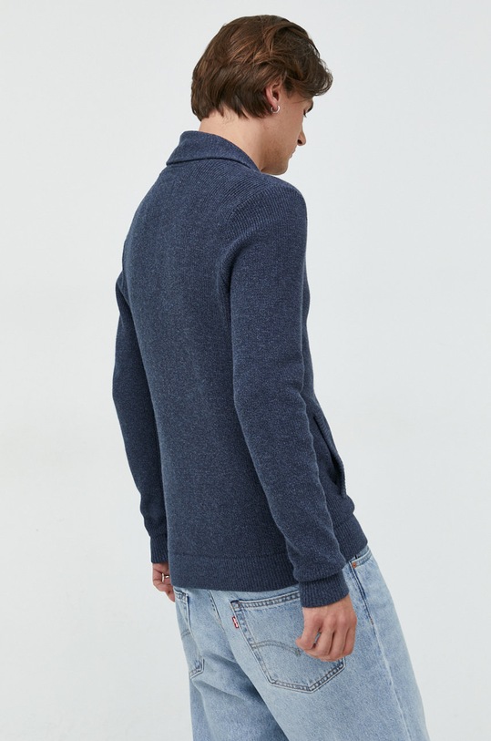 Odzież Hollister Co. kardigan KI320.2708.200 granatowy