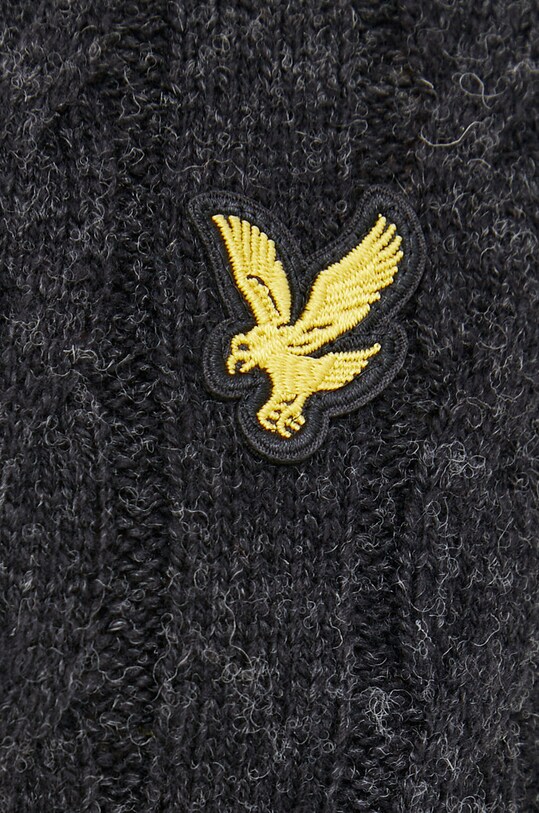 Lyle & Scott maglione in misto lana KN732V.W155 nero