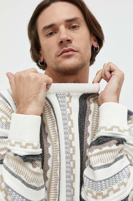 Hollister Co. sweter beżowy KI320.2703.104