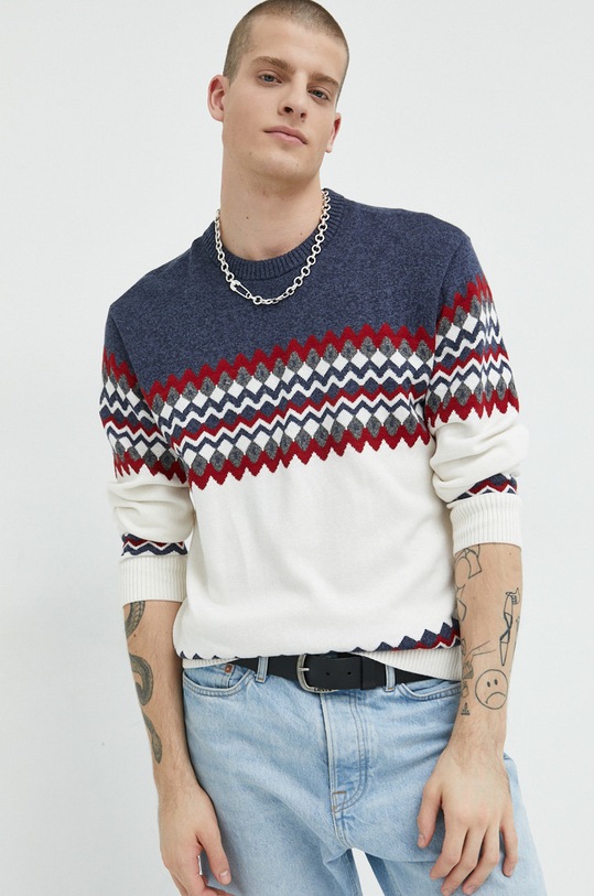 Hollister Co. sweter pozostałe granatowy KI320.2703.178