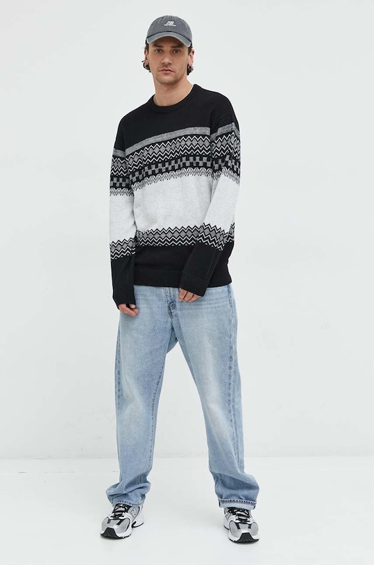 Hollister Co. sweter pozostałe czarny KI320.2703.904