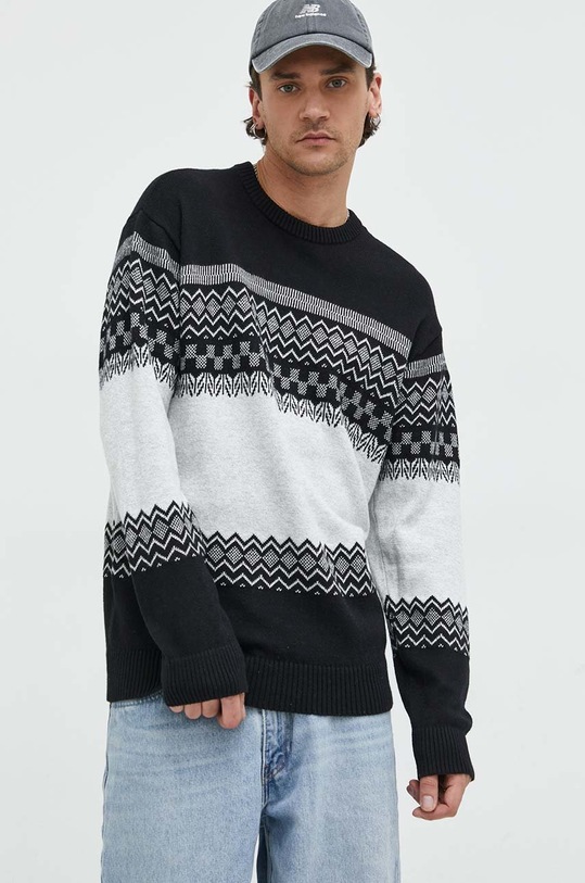 Hollister Co. sweter KI320.2703.904 czarny AW22