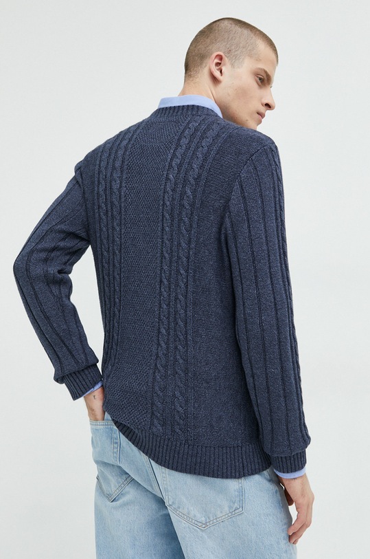Odzież Hollister Co. sweter KI320.2713.200 granatowy