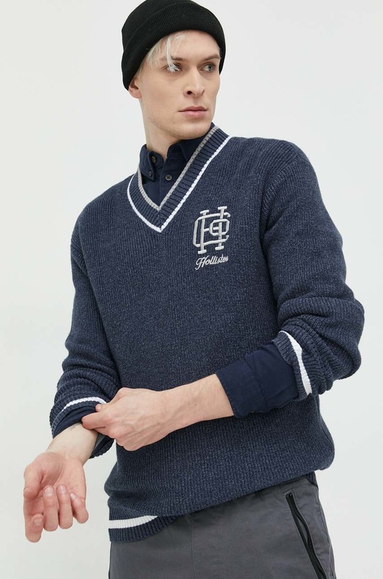 Hollister Co. sweter granatowy KI320.2718.202