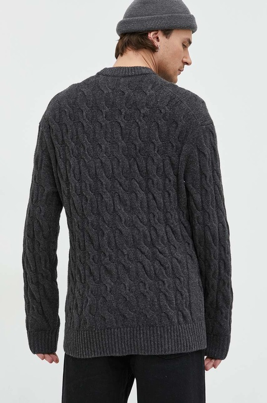 Odzież Abercrombie & Fitch sweter KI120.1120.130 szary