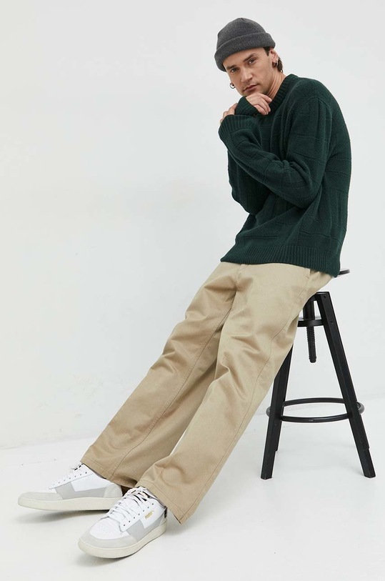 Abercrombie & Fitch sweter KI120.1140.300 zielony AW22