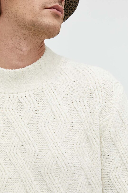 Abercrombie & Fitch sweter KI120.1625.100 biały