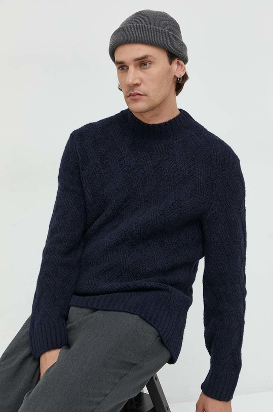 Abercrombie & Fitch pulover grosime medie bleumarin KI120.1625.200