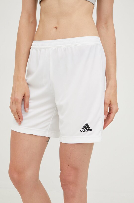 Шорти для тренувань adidas Performance Entrada 22 трикотаж білий HI0001