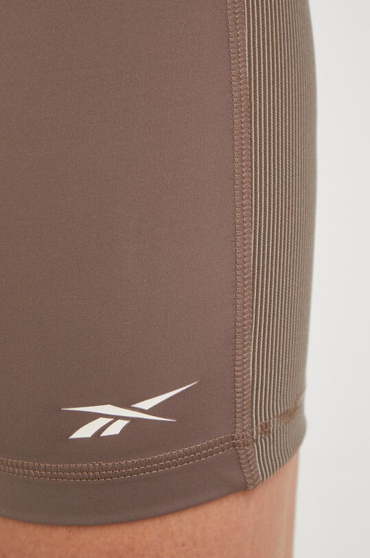 Šortky na jógu Reebok hnědá HM5767