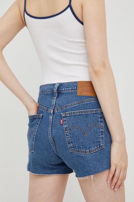 Îmbrăcăminte Levi's pantaloni scurti jeans 501 Original 56327.0242 albastru