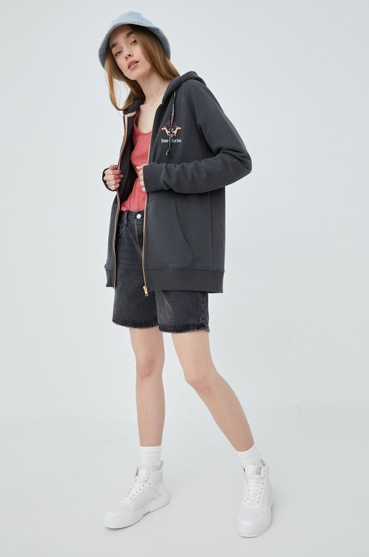 Levi's szorty jeansowe A1962.0007 czarny AW22