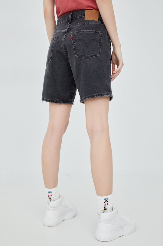 Odzież Levi's szorty jeansowe A1962.0007 czarny