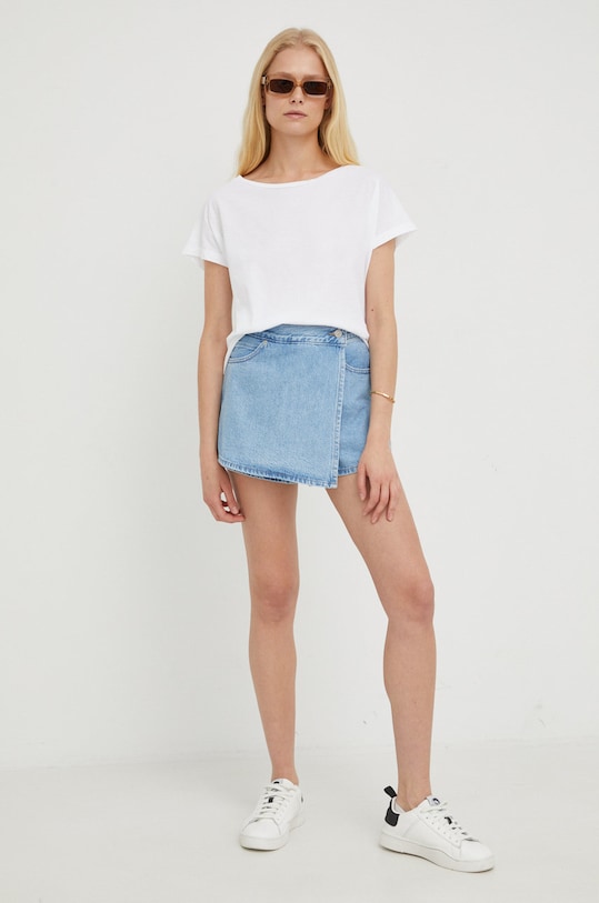 Levi's pantaloni scurti jeans A3534.0000 albastru AW22